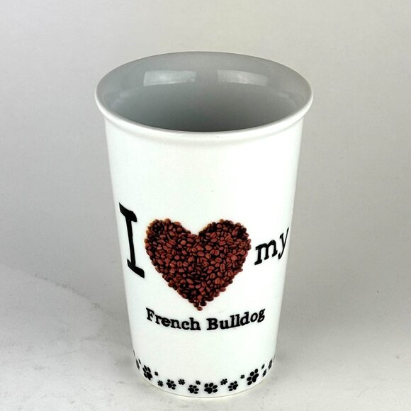 I Love My French Bulldog Ceramic Mug by Little Gifts Never used - Picture 3 of 7